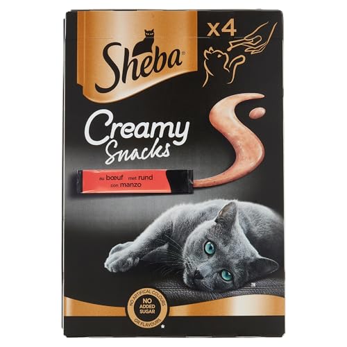 Creamy Snacks con Carne de Res 4 x 12 g