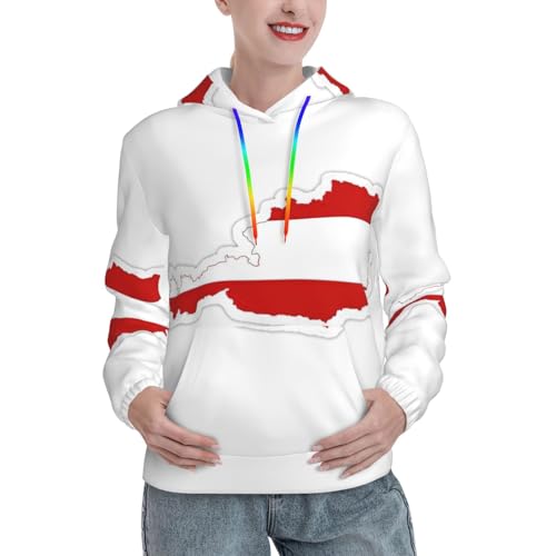 Sweat à capuche autrichien chaud et confortable pour les journées d'automne