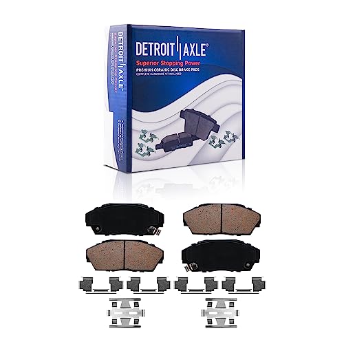 Image of Detroit Axle - Front Brake Kit for Acura 1990-1993 Integra Honda Civic Disc