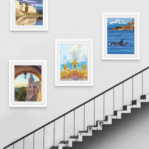 Image of Picrit 22x28 White Poster Frame, Picture Frame for Wall, 3 Pack