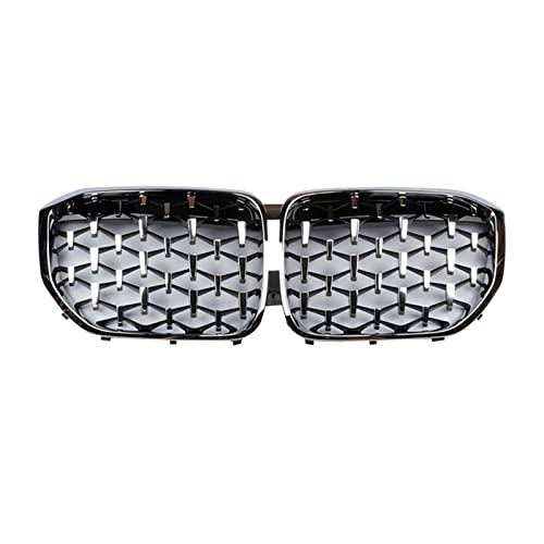 Parrilla delantera All Silver para X5 G05, rejilla estilo Racing de máxima ventilación