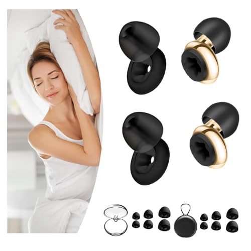 Motorcycle Earplugs, 2PCS, 27dB, Reusable Silicone