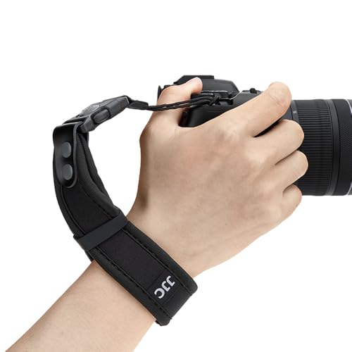 JJC Camera Hand Wrist Strap Quick Release for Sony ZV-1 ZV-E10 II ZV-1F ZV-E1 RX100 VII for Fuji X Half X-E5 for Ricoh GR IV III GR4 GR3 for Olympus TG-7 for Canon V1 SX740 HS