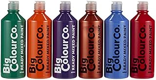 Big Colour Co Ready Mixed Paint Autumn 6 x 600ml