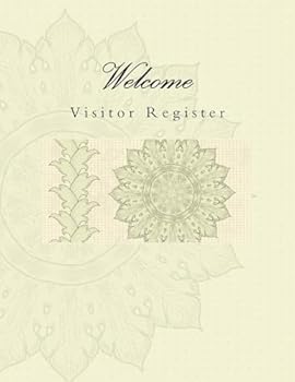 Paperback Visitor Register: Welcome Book