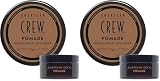 American Crew - Pomade, Cera para el Pelo de Hombre, Alta Fijación, Fuerte y Duradera, Aporta Definición y Brillo, Acabado Flexible, Para Cabellos de Cualquier Longitud (Paquete de 2)