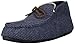 Dearfoams Unisex-Baby DF Kids Toddlers Bootie with Tie Slipper, Peacoat, 11-12 Toddler Medium US Toddler