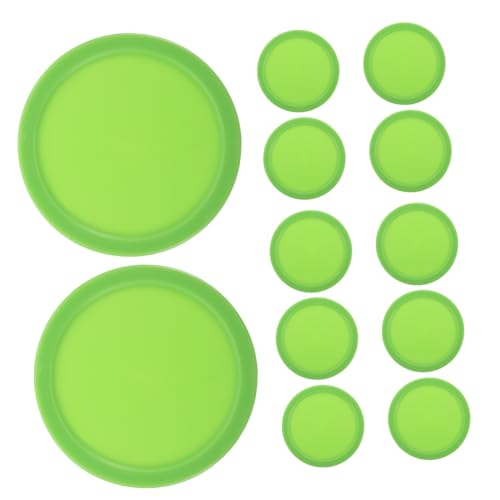 VICASKY 12pcs Replacement Set for Ice Hockey Air Hockey Tables Heavy Duty User Friendly Installation for Convenient Gameplay Storage