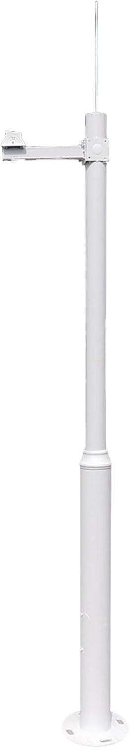 Wall Mount Security Camera Pole Tall Surveillance Brackets Detachable Metal Wide View Monitoring Outdoor Floor Mount,Outdoor Security Camera Mounting Bracket, A