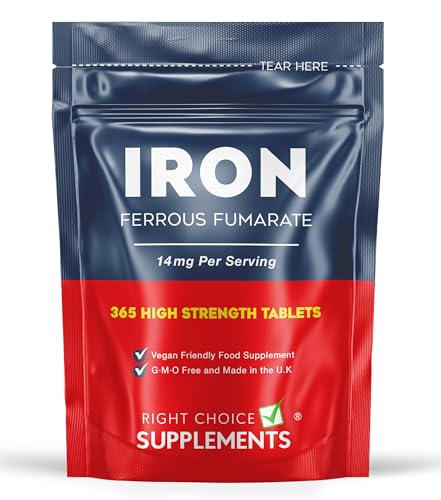 Iron Tablets 14mg, 365 Vegan Tablets