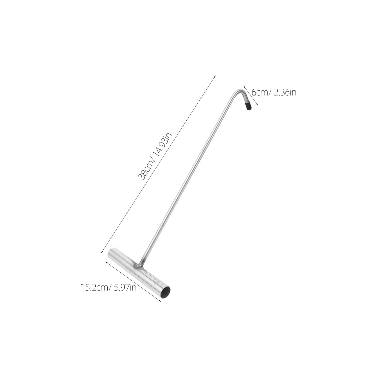 HOOTNEE Roller Shutter Door Hook 2pcs Hook t Handle Sturdy for Home Factory Use