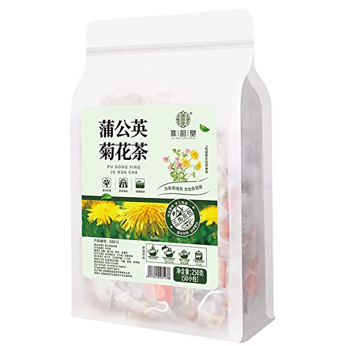 cn herb Dandelion Chrysanthemum Tea 250g/ Bag Triangle Bag