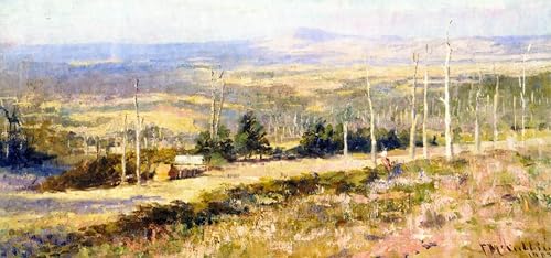 Tableaux Graffiti Art Mural Salon - Poster Impression SERENDIPITP Frederick McCubbin 60x90cm