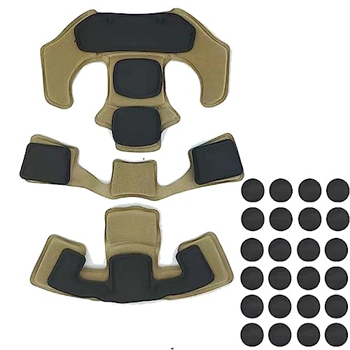 Atairsoft Fma Ex Helmet Internal Protective Pad Memory Foam Pad Kit Tactical Airsoft Helmet Accessories Upgraded Version #TOP15