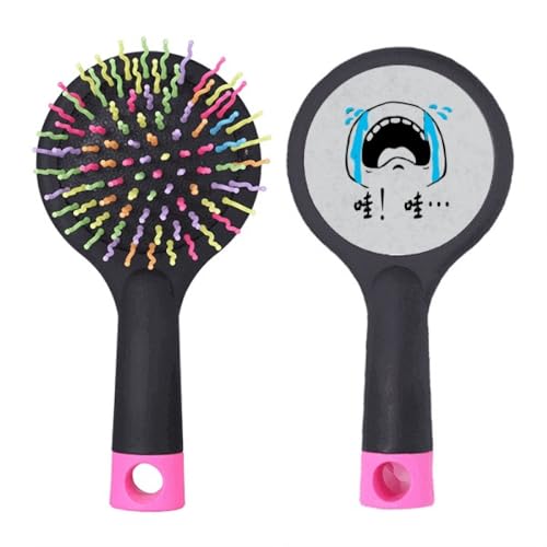 Brosse à cheveux démêlante Cry Aloud pour un coiffage rapide le matin