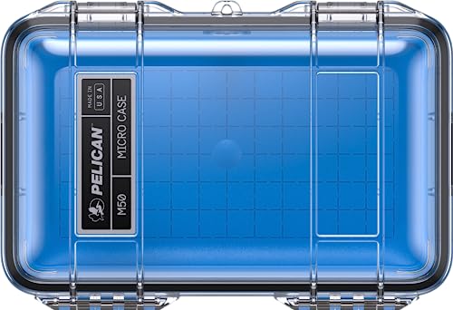 Image of Pelican M50 Micro Case (Blue /Clear)