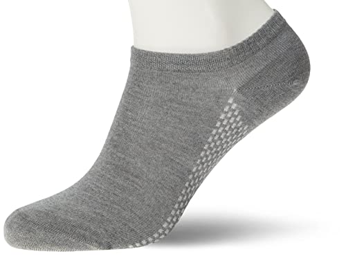 Nur Die Damen Damen Bambus Sneaker Socken, Hellgraumel, Einheitsgröße EU