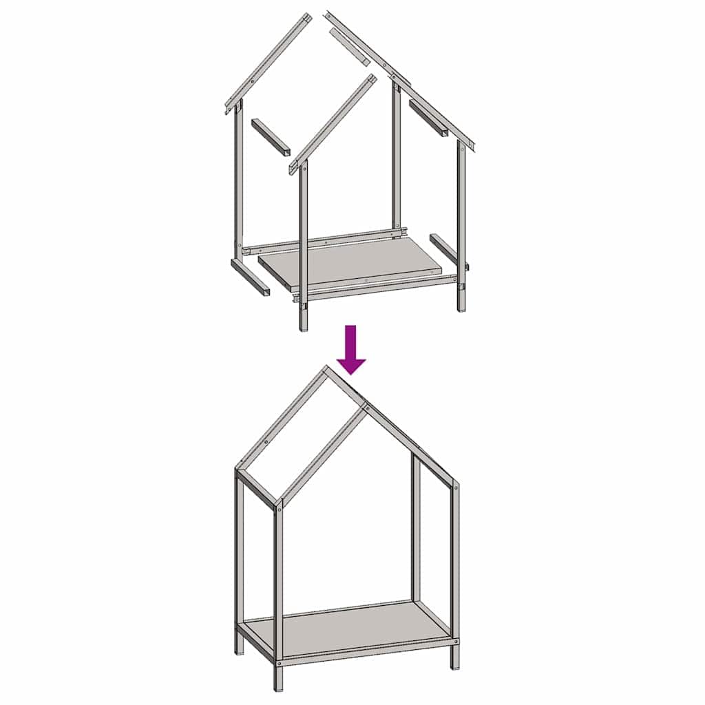 Estantería para leña negra de acero laminado en frío, 40 x 25 x 60 cm, con gran almacenamiento para interior y exterior, para guardar y secar leñas