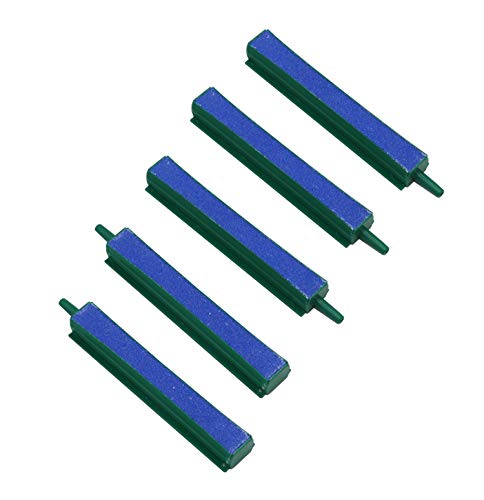 binifiMux 5pcs Fish Tank Air Stones Bar, 4 Inch, Bubble Release Oxygen Diffuser Bar