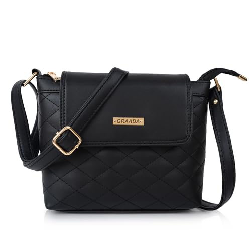 GRAADA Synthetic Leather Casual Trendy Unique Design Shoulder Crossbody Side Sling Bag For Women GRAADA Synthetic Leather Casual Trendy Unique Design Shoulder Crossbody Side Sling Bag For Women