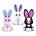 Pets Alive Magic Bunnies (Pearl) by ZURU Electronic Plush Unboxing Surprise Interactive Magic Toy