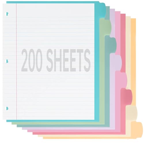 Papier A4 perforé 3 trous pour cahier de cours et organisation bureau