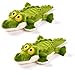 PETGARD Lot de 2 jouets pour chien Ultrasonic avec couineur ultra silencieux et 2 crocodiles