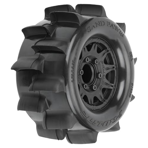 Pro-line Racing Sand Paw HP Belted 2.8" Sand Truck Tires Mounted ...