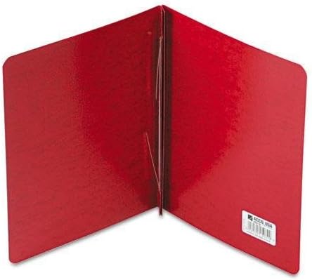 ACCO 25079 Presstex Report Cover, Prong Clip, Letter, 3 Capacity, Executive Red