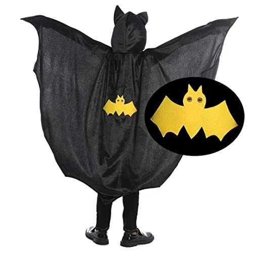 Capa de Héroe Bat para Niños y Niñas de 6-9 Años miniatura 2