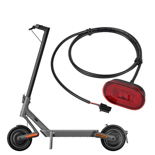 CERFFOOL Luz trasera LED para Xiaomi Mi4 Ultra Electric Scooter Plug and Play Luz de freno de repuesto E Scooter Accesorios