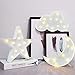 ZUOKEMY 3Pcs Decorative LED Crescent Moon Star Cloud Night Light Can Be Hung On The Wall Childrenâ€™S Room Room Light, Suitable for Birthday Parties, Holiday Decorations, Baby Room Decoration.