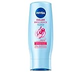 NIVEA Color Brilliance Farbschutz Spülung (200 ml), feuchtigkeitsspendende Haarspülung mit Keratin und Acai Beeren-Extrakt, Conditioner für längeren Farbschutz