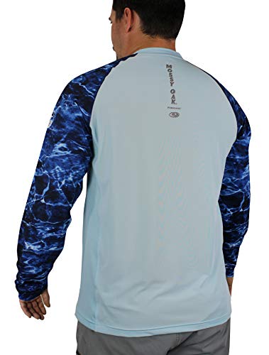 EAG Elite Mossy Oak Elements Long Sleeve Performance Fishing Shirt4