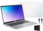 ASUS L510 Business Laptop, 15.6" FHD Display, Intel Celeron N4020 Processor, 4GB RAM, 128GB eMMC Storage, Backlit Keyboard, 1-Year Microsoft 365, Windows 11 Home, White with TGY Accessories