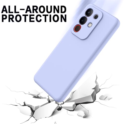 Image of Back Cover for Vivo Y31 Pro 5G | Full Camera Protection | Premium Liquid Silicon Case | Flexible Bumper Case for Vivo Y31 Pro 5G (Purple)