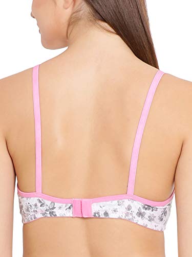 Image of Clovia Women's Cotton Non-Padded Non-Wired Floral Print Bra