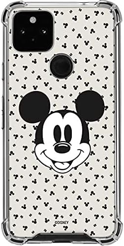 Skinit Clear Phone Case Compatible with Google Pixel 4a 5G - Officially Licensed Disney Mickey Mouse Classic Design