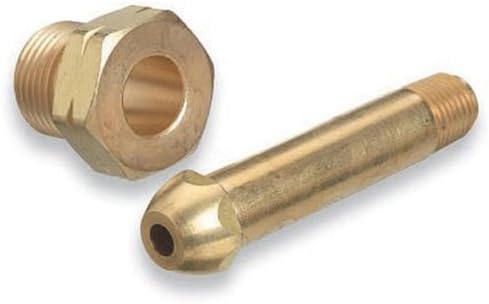 CGA-510 Nut & 3 Nipple, Regulator Inlet Fittings (Propane Acetylene)