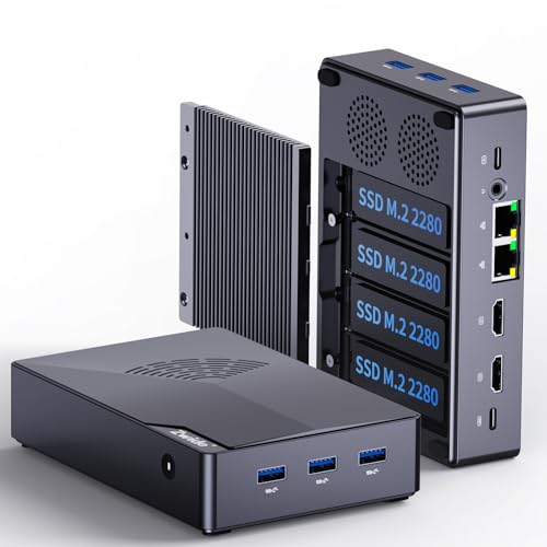 Amazon.co.jp: Zwide MP24 ミニpc Intel Twin lake N150 mini pc 4ベイ