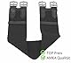 Reitsport Amesbichler AMKA Sattelgurt Baumwolle Kurzgurt, schwarz, 40 cm lang