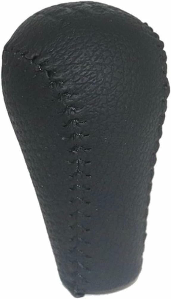 Gznbb 6S Black Car Manual Gear Shift Knob Boot Cover Gaiter Lever Shifter Handle Stick, For Nissan Pathfinder R51 2007-2019