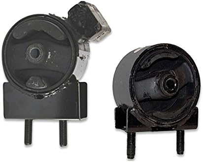 Compatible with 2002-2007 Suzuki Aerio 2WD 2.0L 2.3L Front & Rear Motor Mount 2pcs : A6845 A6837 - K1327