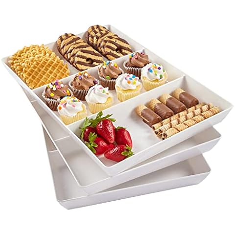 US Acrylic 15" x 10" Serving Tray Set Cover