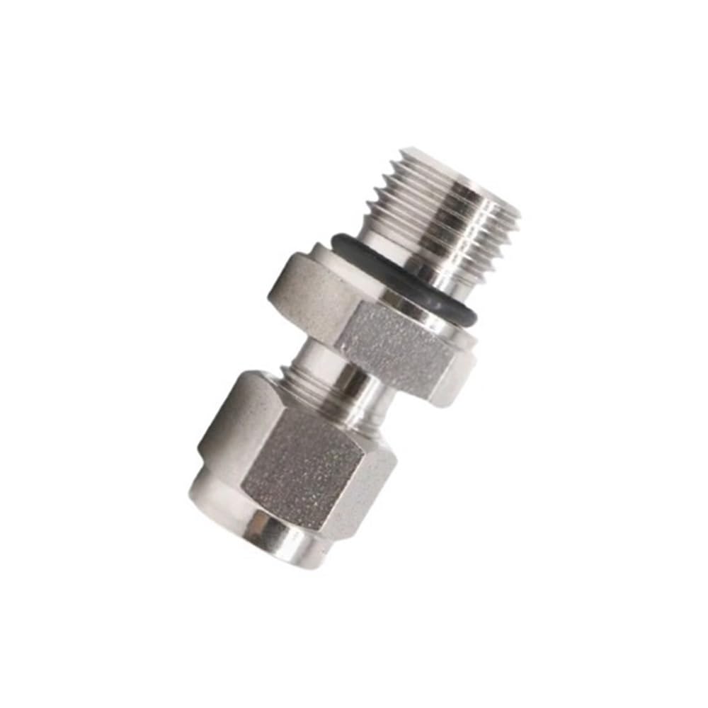 Exkprqpvo Men's One Colour 1 X 316L Stainless Steel Pipe Fitting - G1/8, G1/2, G3/4, G1" Bspp To 3-12Mm 1/8-1" Pipe Compression Union For Plumbing (1/2 Inchxg1/2)