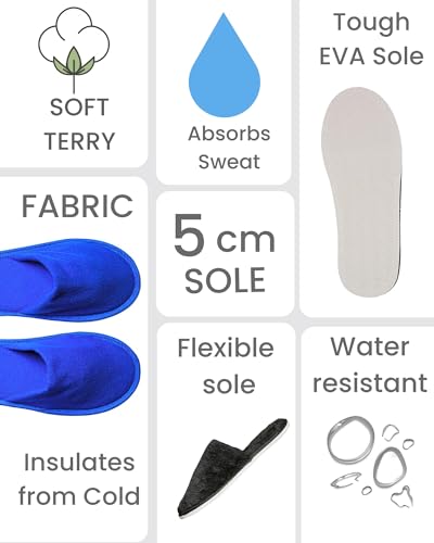 Image of Travelkhushi Unisex House Slippers For Winter & Summer Carpet Slippers for Bedrooms Indoor Home Slipper Comfy Soft Cozy Flip Flops