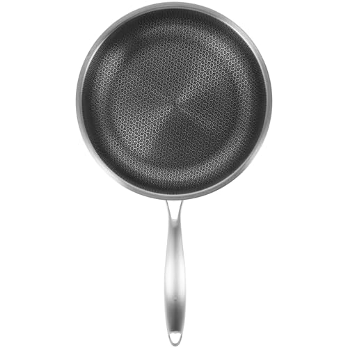 Wok de Acero Inoxidable DOITOOL 28 cm Antiadherente