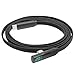 BoxWave Cable Compatible with Umax EinStar Vega 3D Scanner - PowerDisplay PD Right Angle Cable (4ft) - USB-C to USB-C (100W), LED Wattage Info Extra Long Braided Nylon - Jet Black