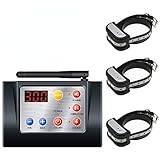 Qxbecky Système de clôture électronique sans Fil pour Chien de Compagnie 2 en 1 et Coll...