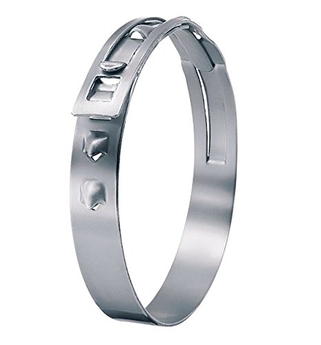 Oetiker 16800309 Stainless Steel Clamp, Band Width 7mm, Clamp ID Range 79.9mm(Closed) - 75.5mm (Open) (Pack of 100)